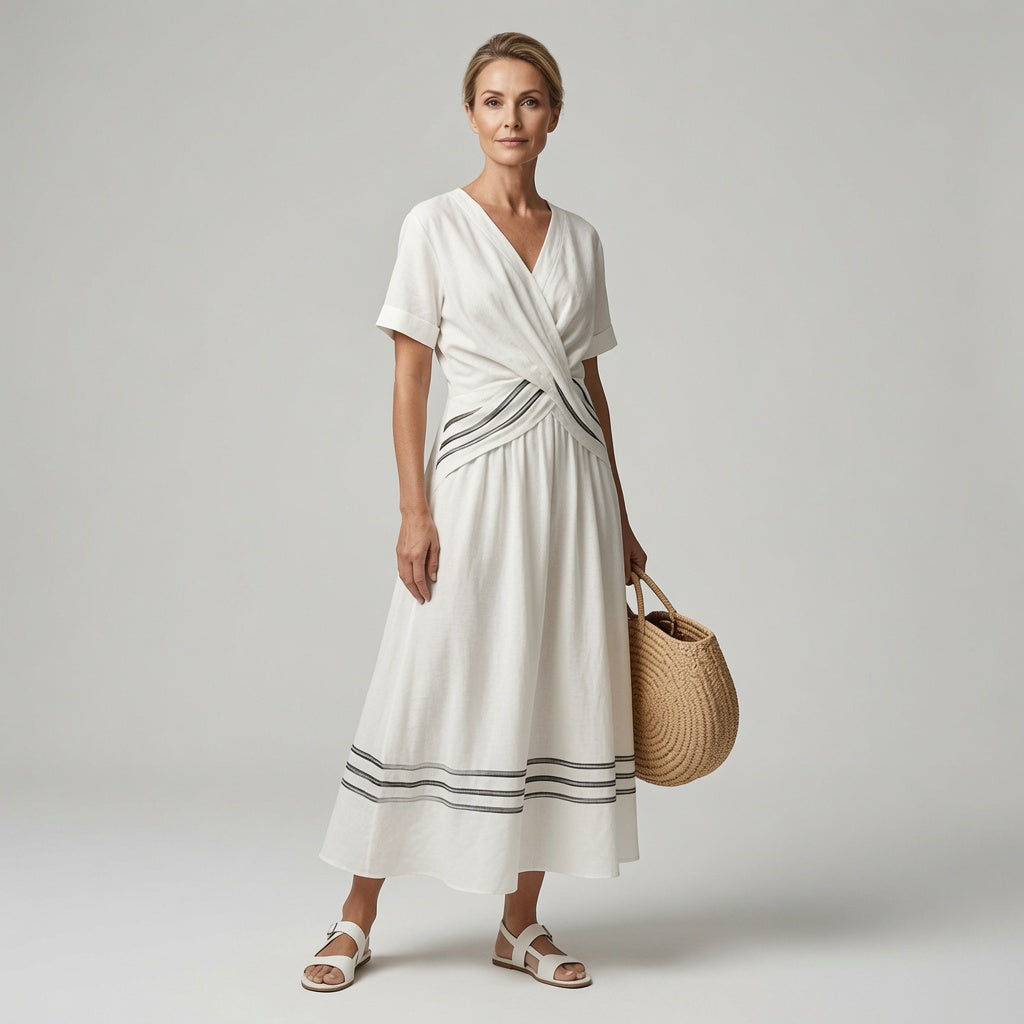 Vestido Amalfi Cruzado