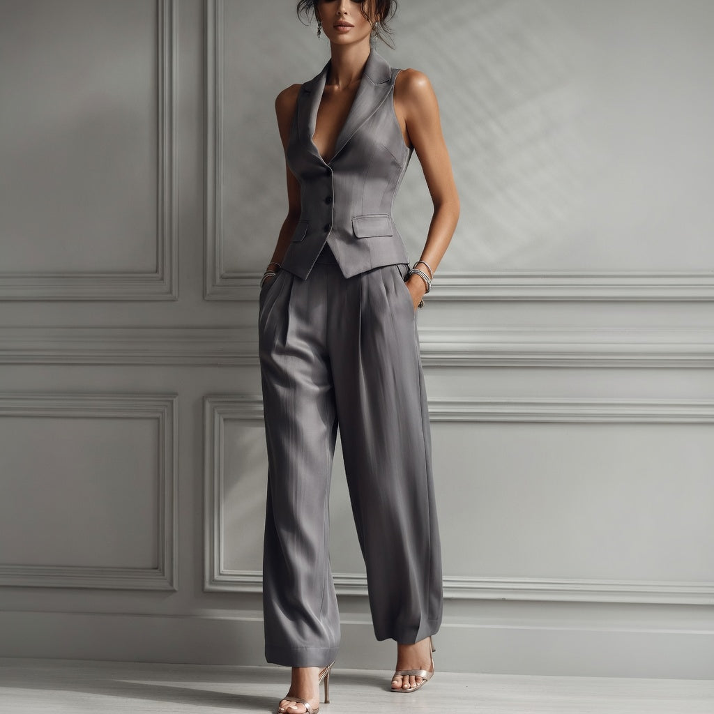 Conjunto Margaux I Gris