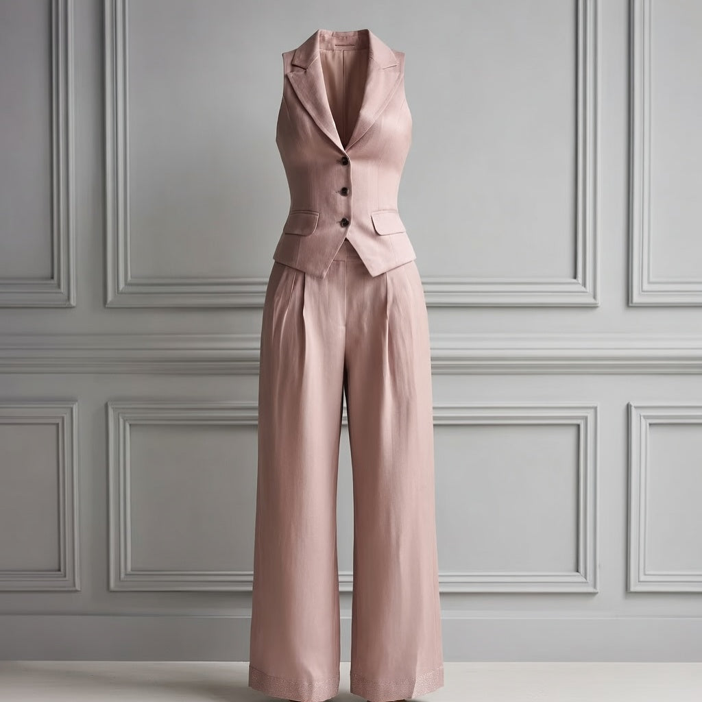 Conjunto Margaux I Rosa