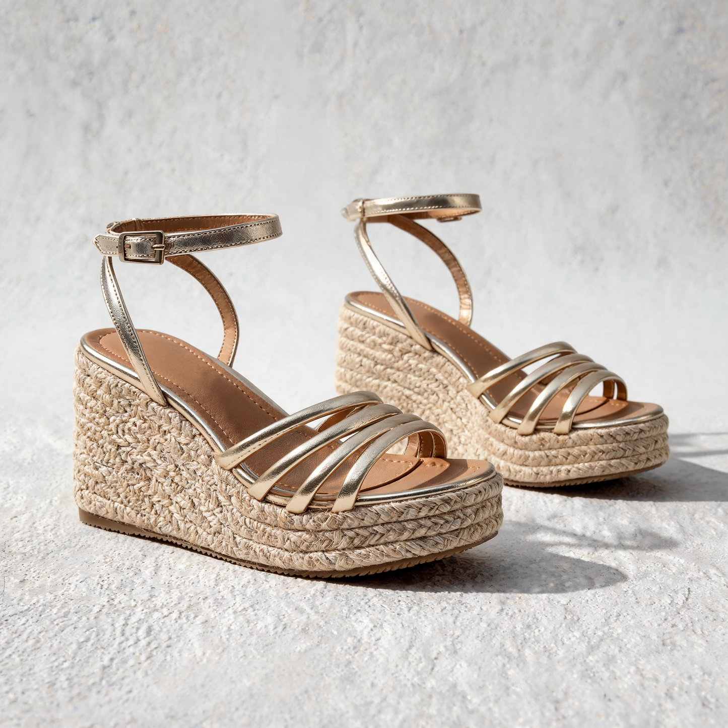 Sandalia Capri Dorada