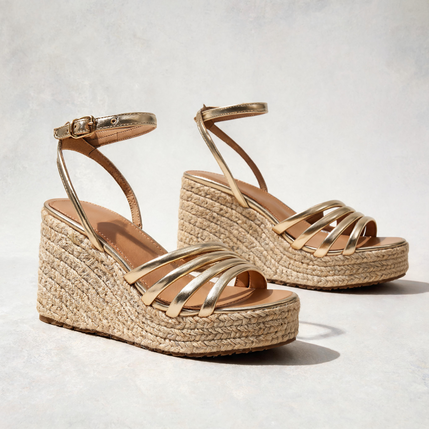 Sandalia Capri Dorada
